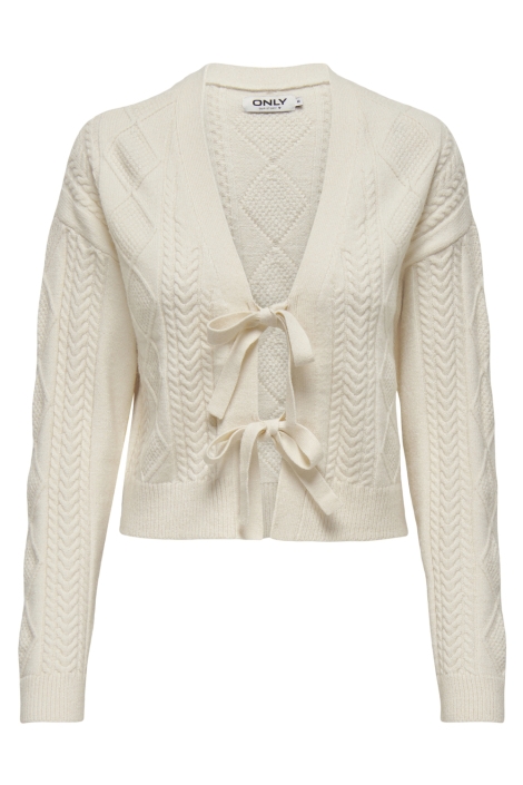 Only beige dames vest | Vooraanzicht