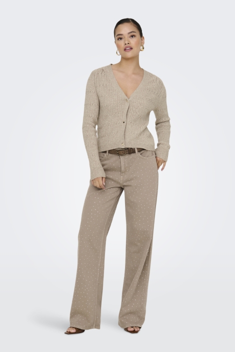 Only beige dames vest | Model