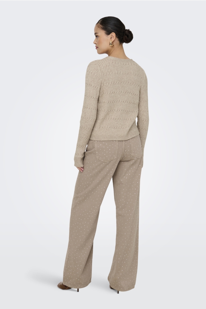 Only beige dames vest | Model