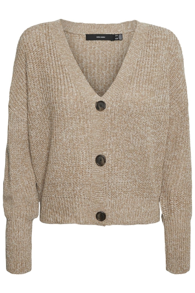 Vero Moda beige dames vest | Vooraanzicht