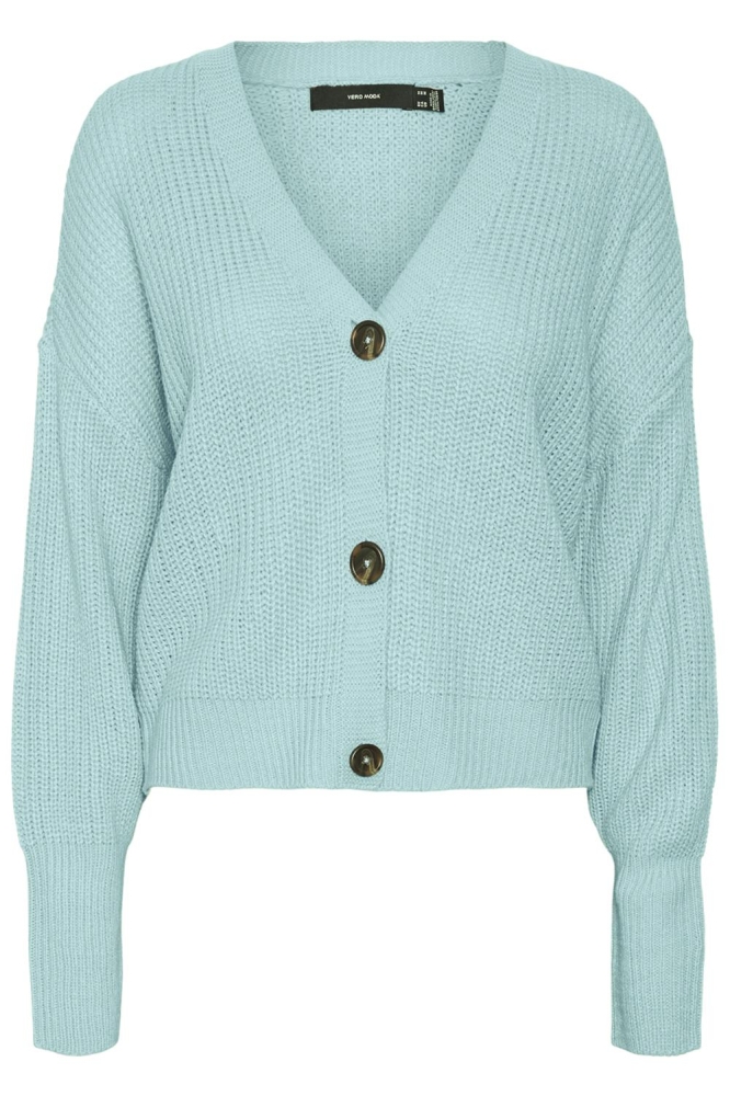 Vero Moda groene dames vest | Vooraanzicht