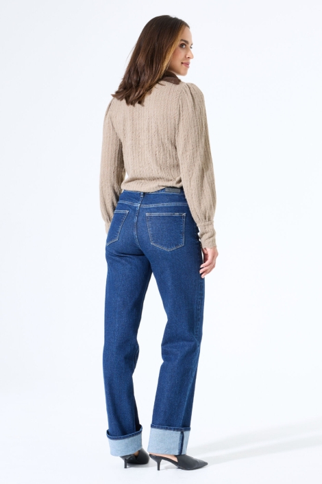 Garcia taupe dames t-shirt | Model