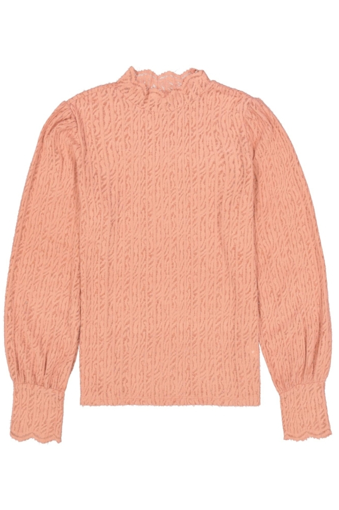 Garcia roze dames t-shirt | Vooraanzicht