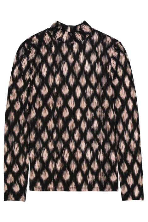 Garcia taupe dames t-shirt | Vooraanzicht