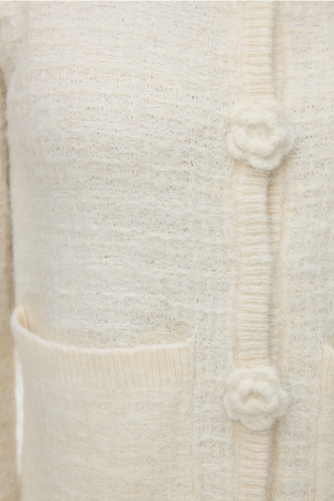 Vero Moda beige dames vest | Close up