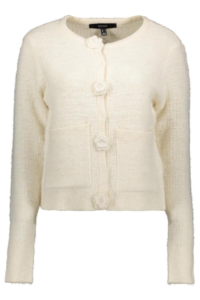 Vero Moda beige dames vest | Vooraanzicht