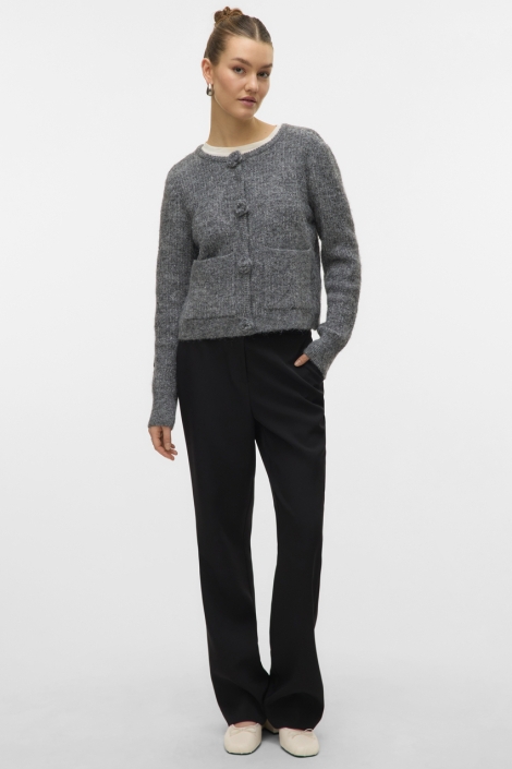 Vero Moda grijze dames vest | Model