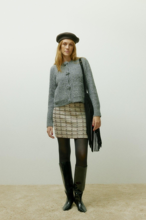 Vero Moda grijze dames vest | Model