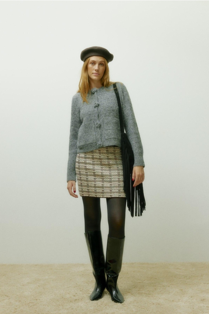 Vero Moda grijze dames vest | Model