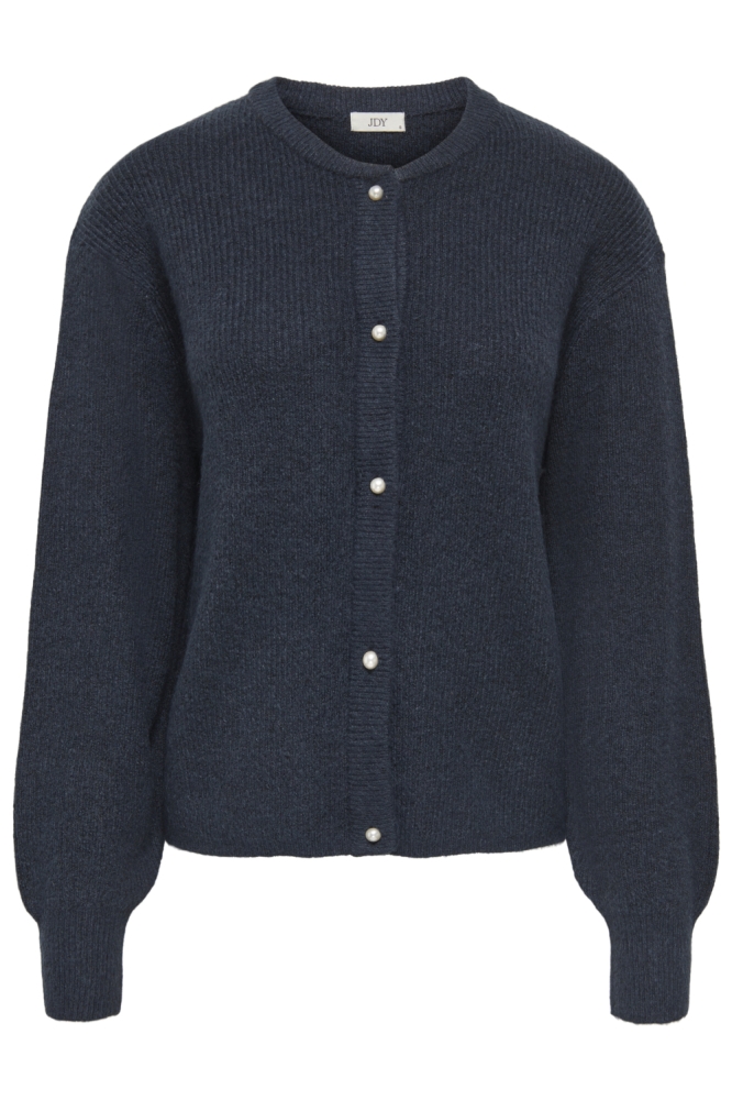 Jacqueline de Yong blauwe dames vest | Vooraanzicht