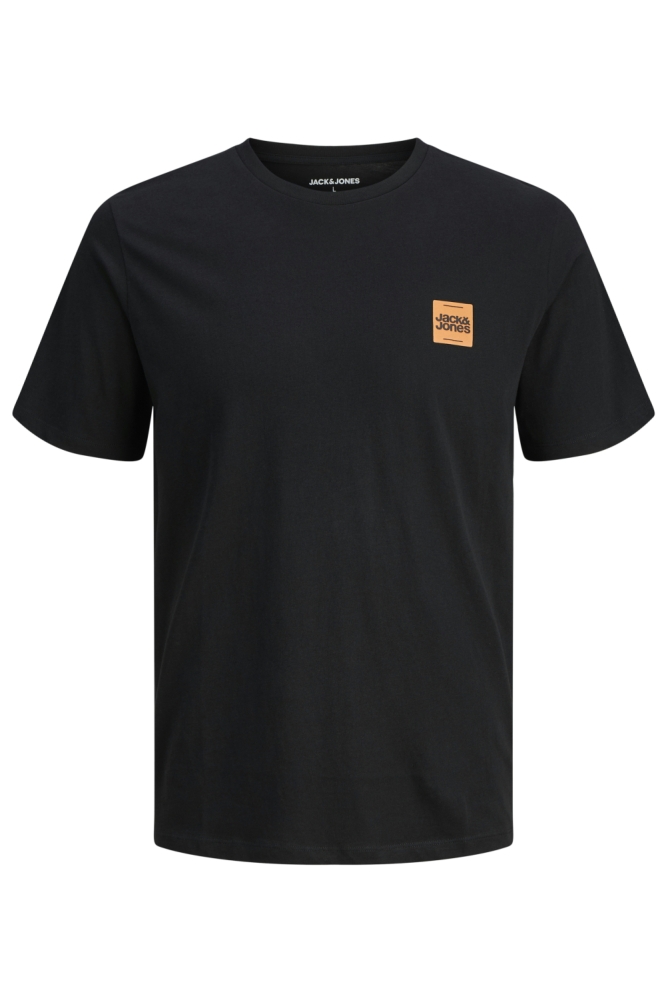 Jack & Jones zwarte heren t-shirt | Vooraanzicht