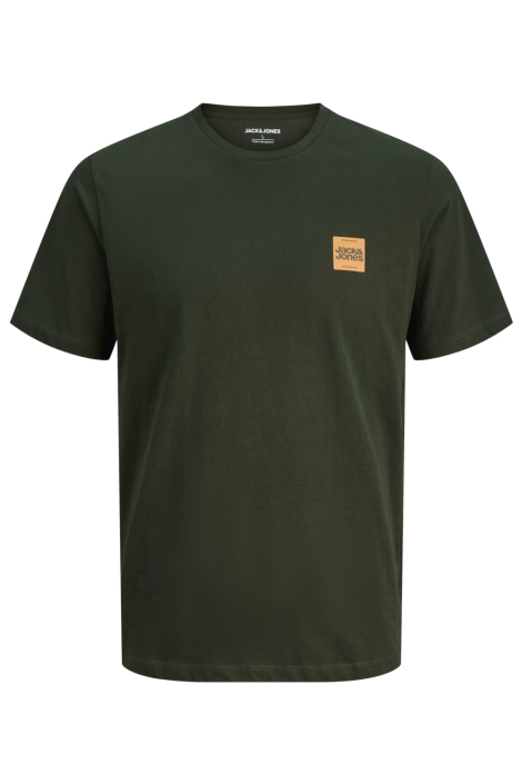 Jack & Jones groene heren t-shirt | Vooraanzicht