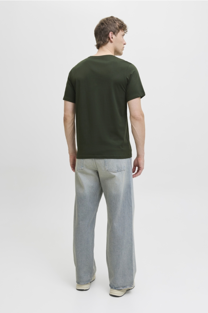 Jack & Jones groene heren t-shirt | Model