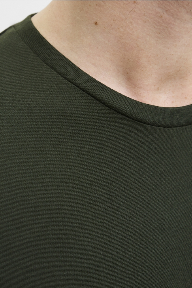 Jack & Jones groene heren t-shirt | Kleurstaal