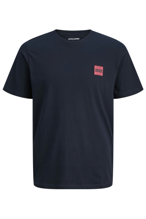 Jack & Jones blauwe heren t-shirt | Vooraanzicht