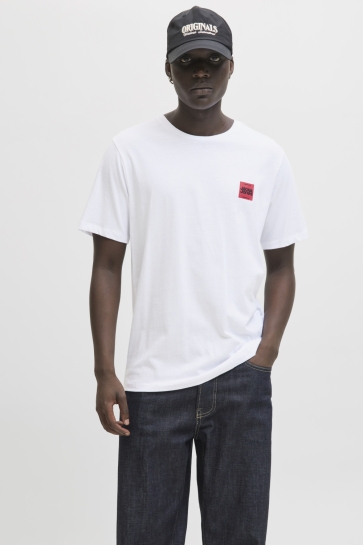 Jack & Jones T-shirt JJBRANDY TEE SS CREW NECK LN 12279100 WHITE