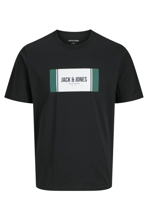 Jack & Jones zwarte heren t-shirt | Vooraanzicht