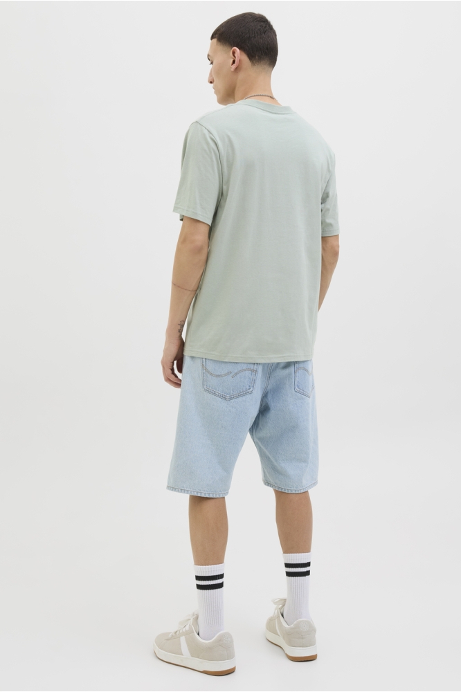 Jack & Jones groene heren t-shirt | Model