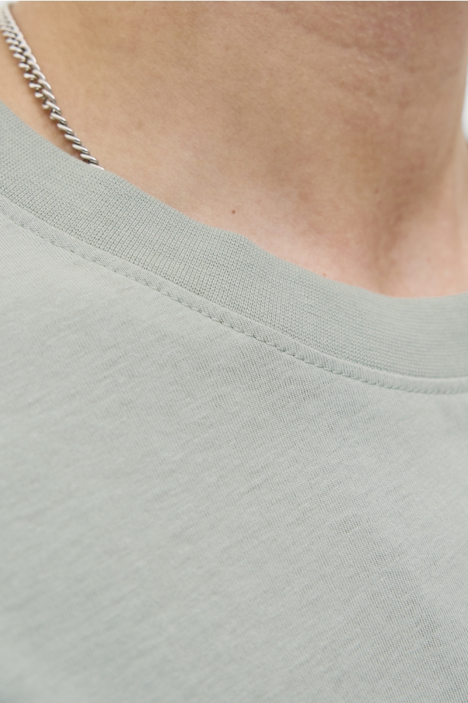Jack & Jones groene heren t-shirt | Kleurstaal