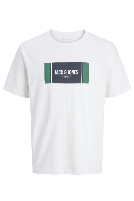 Jack & Jones witte heren t-shirt | Vooraanzicht