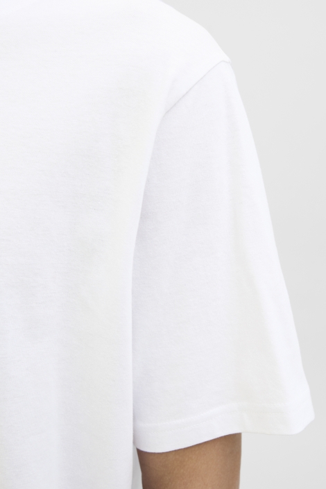 Jack & Jones witte heren t-shirt | Kleurstaal