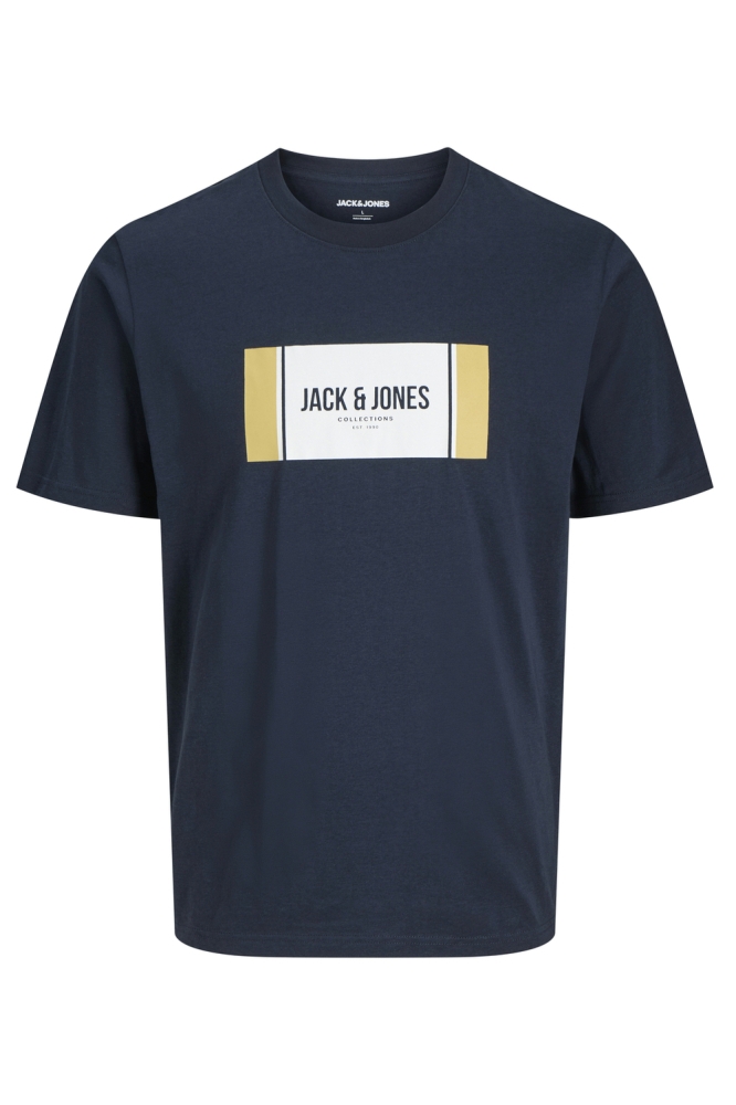 Jack & Jones zwarte heren t-shirt | Vooraanzicht