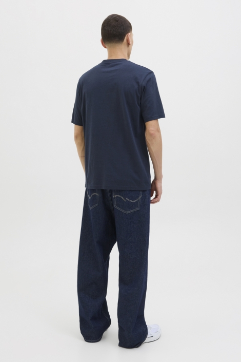 Jack & Jones zwarte heren t-shirt | Model