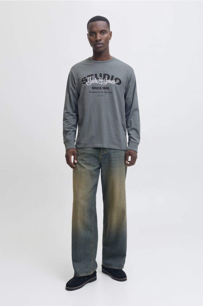 Jack & Jones blauwe heren t-shirt | Model