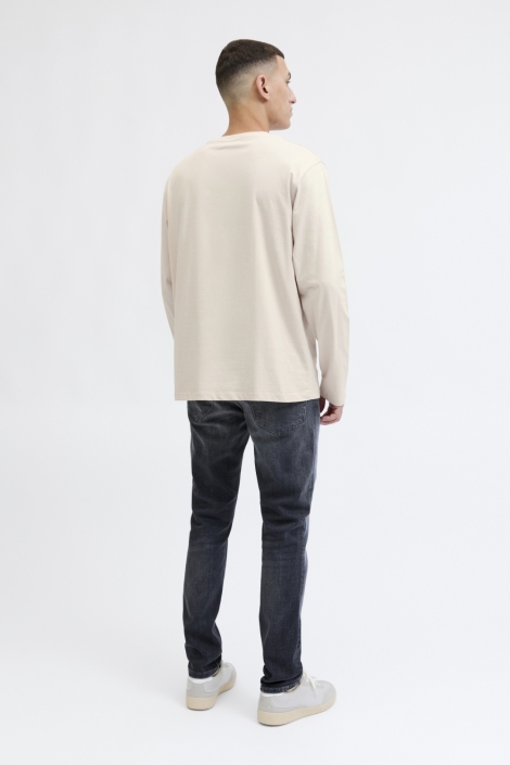 Jack & Jones beige heren t-shirt | Model