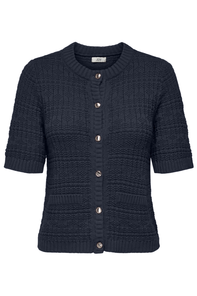 Jacqueline de Yong blauwe dames vest | Vooraanzicht