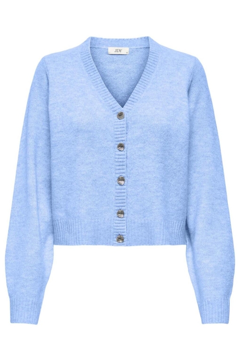 Jacqueline de Yong blauwe dames vest | Vooraanzicht