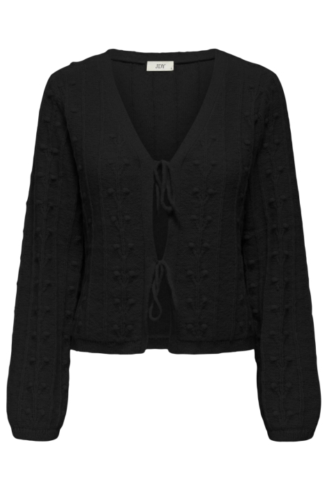 Jacqueline de Yong zwarte dames vest | Vooraanzicht