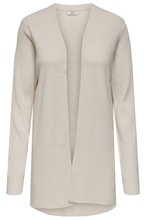 Jacqueline de Yong beige dames vest | Vooraanzicht