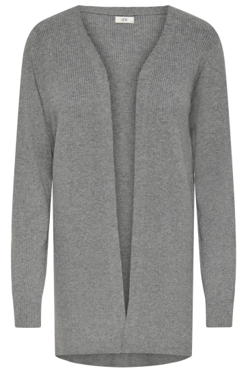 Jacqueline de Yong Vest JDYPRIME LIFE L/S OPEN CARDIGAN KNT 15350887 Medium Grey Melange