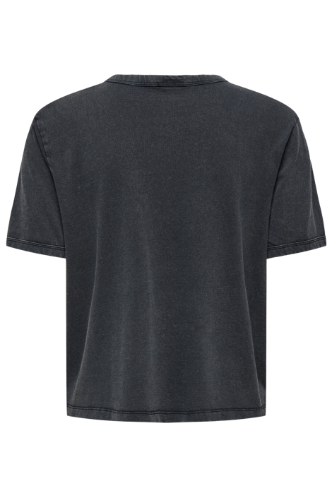 Jacqueline de Yong zwarte dames t-shirt | Achteraanzicht