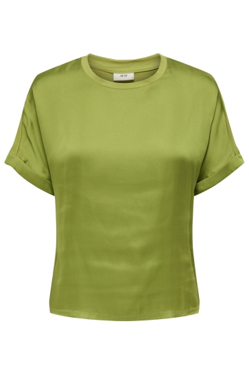 Jacqueline de Yong T-shirt JDYJENNA S/S T-SHIRT JRS 15354357 Lima Bean Green