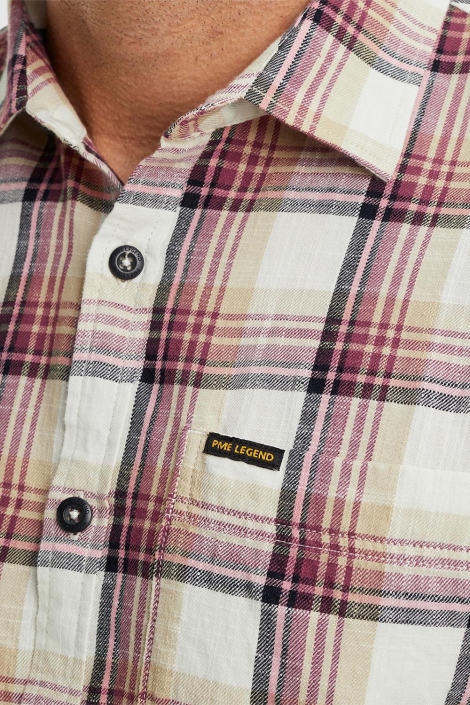 PME legend beige heren overhemd | Kleurstaal