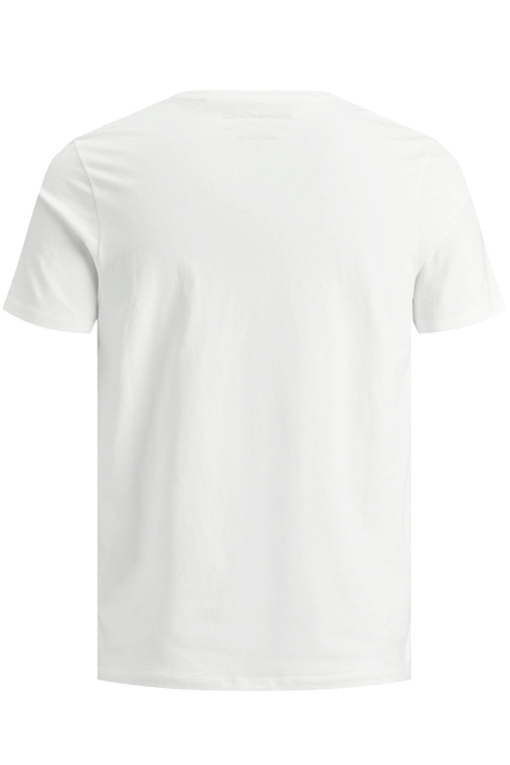 Jack & Jones witte heren t-shirt | Achteraanzicht