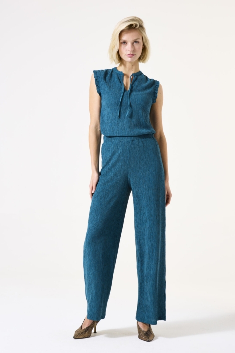 Garcia blauwe dames top | Model