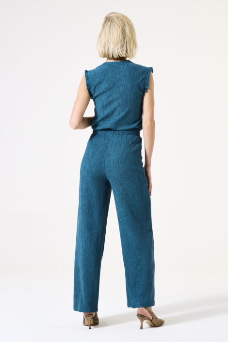 Garcia blauwe dames top | Model