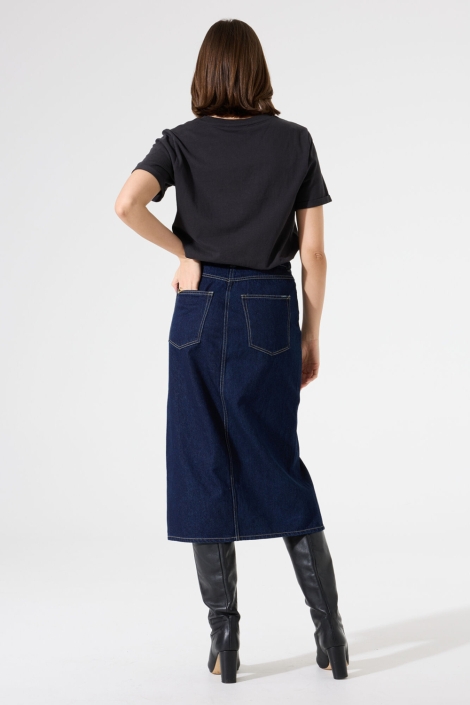 Garcia grijze dames t-shirt | Model