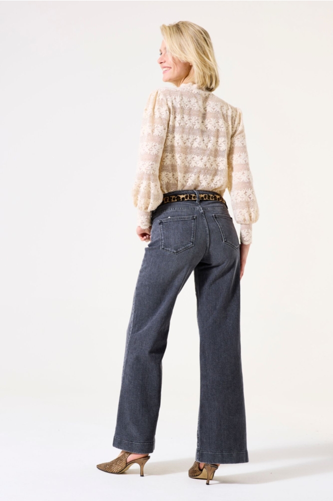 Garcia beige dames t-shirt | Model