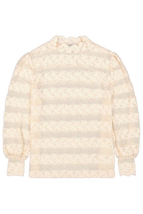 Garcia beige dames t-shirt | Vooraanzicht