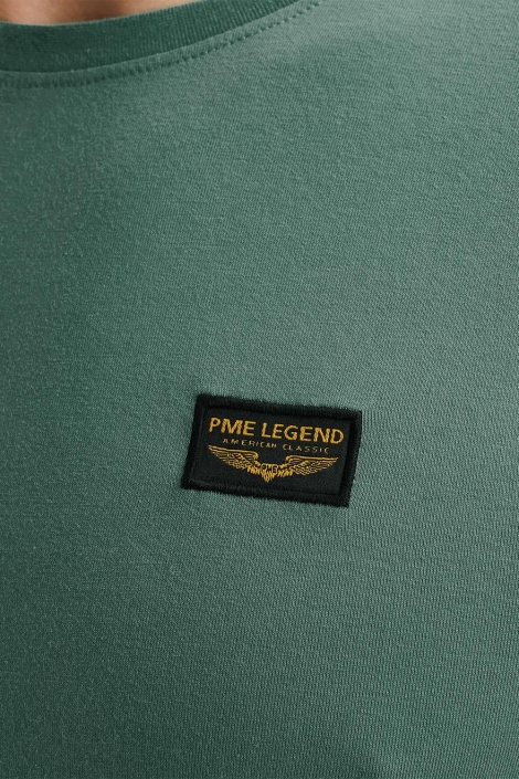 PME legend groene heren t-shirt | Kleurstaal