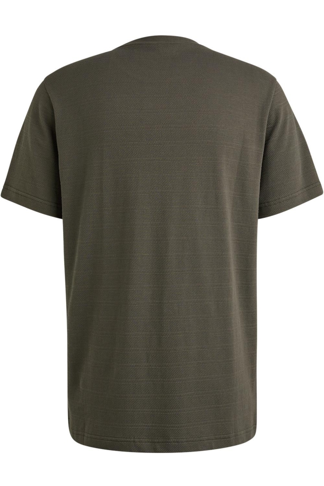 PME legend groene heren t-shirt | Achteraanzicht