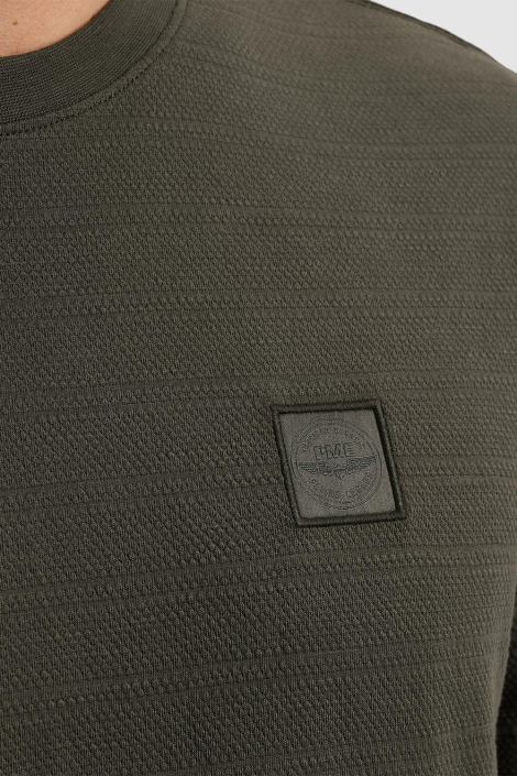 PME legend groene heren t-shirt | Kleurstaal