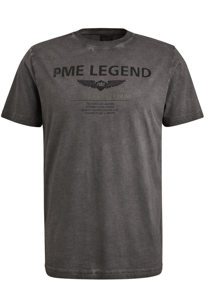 PME legend grijze heren t-shirt | Vooraanzicht