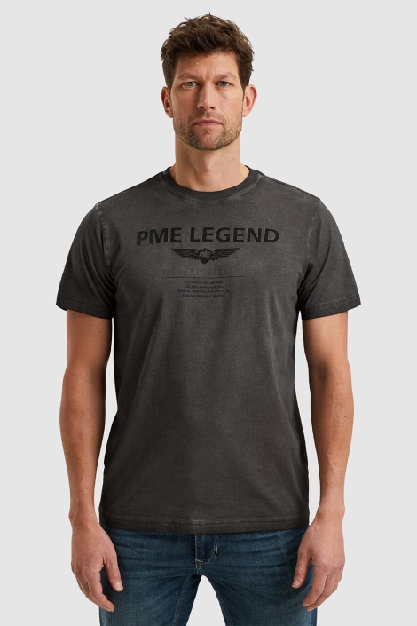 PME legend grijze heren t-shirt | Model vooraanzicht