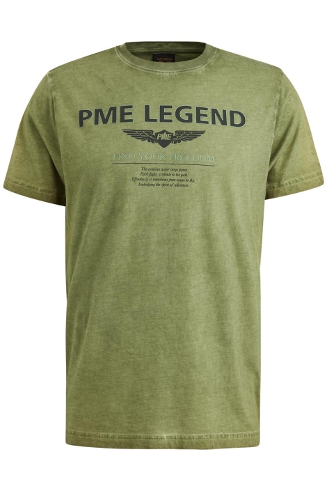 PME legend groene heren t-shirt | Vooraanzicht