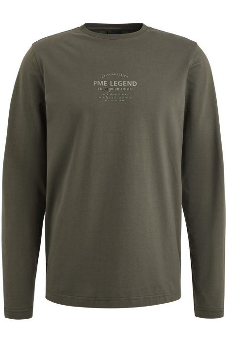 PME legend groene heren t-shirt | Vooraanzicht
